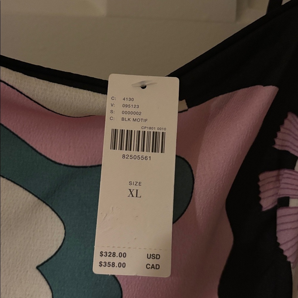 BNWT Oopscool x Anthropologie printed gown - Picture 2 of 12
